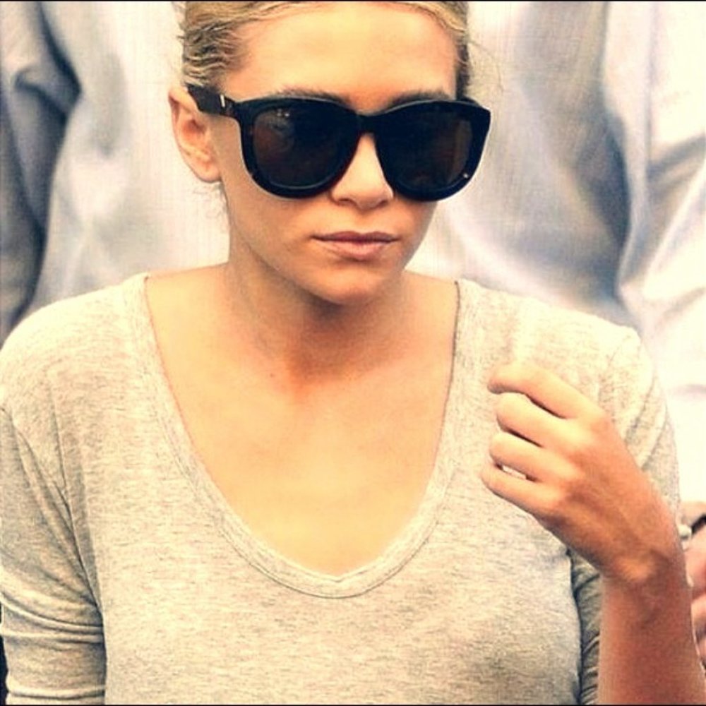 The ROW Cat 2 Sunglasses by Linda Farrow!